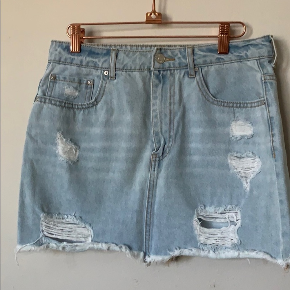 Forever 21 jean skirt size 28